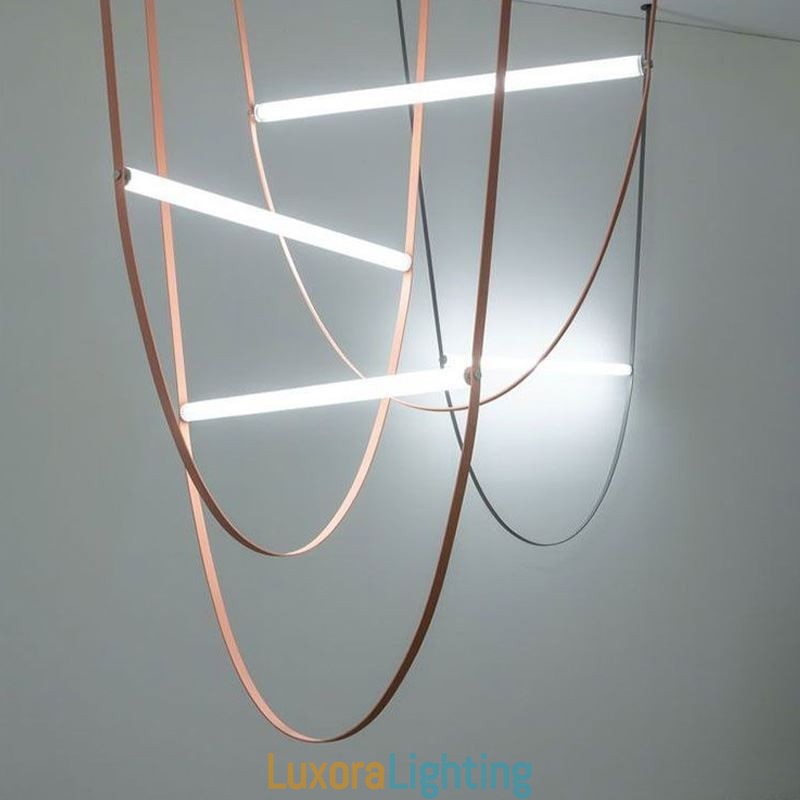 Designer Touch Decorative European Pendant Light Wabi Sabi Style Belt Light