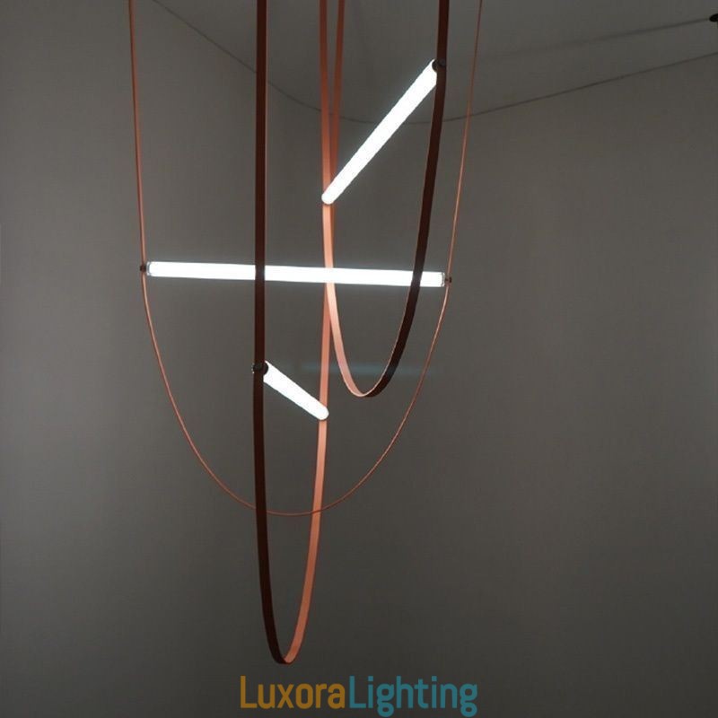 Designer Touch Decorative European Pendant Light Wabi Sabi Style Belt Light