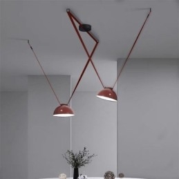 Designer Touch Decorative Belt Pendant Light European Simple Wabi Sabi Style Belt Ceiling Light