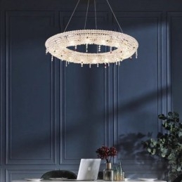 Designer Touch Decorative Crystal Pendant Light Modern Light Luxury Ceiling Light