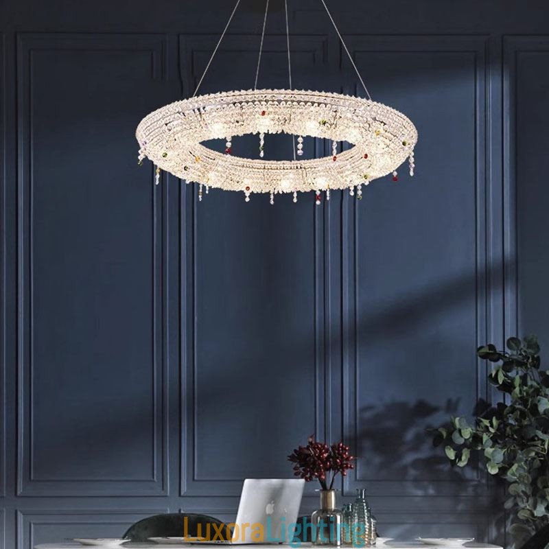 Designer Touch Decorative Crystal Pendant Light Modern Light Luxury Ceiling Light