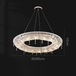 Designer Touch Decorative Crystal Pendant Light Modern Light Luxury Ceiling Light