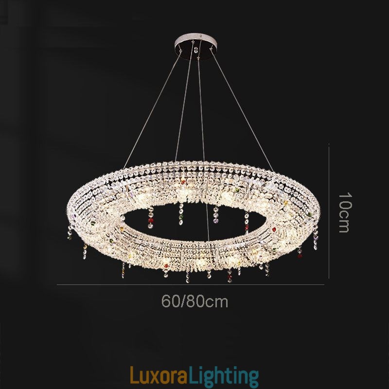 Designer Touch Decorative Crystal Pendant Light Modern Light Luxury Ceiling Light
