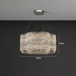 Designer Touch Decorative Crystal Ceiling Light Modern Simple Decoration Pendant Light