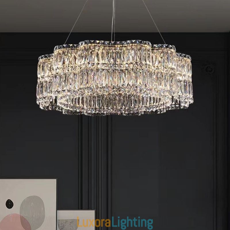 Designer Touch Decorative Crystal Ceiling Light Modern Simple Decoration Pendant Light