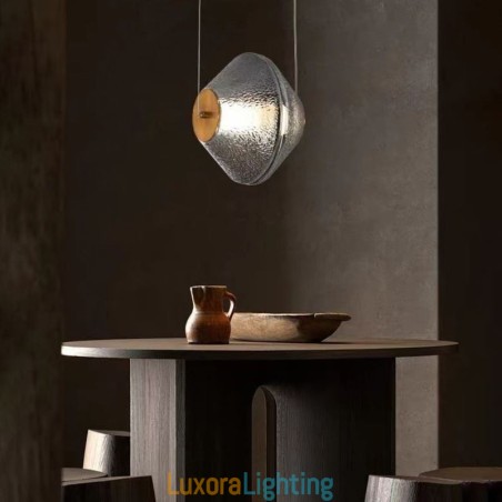 Designer Touch Decorative Pendant Light Modern Simple Single Glass Small Ceiling Light
