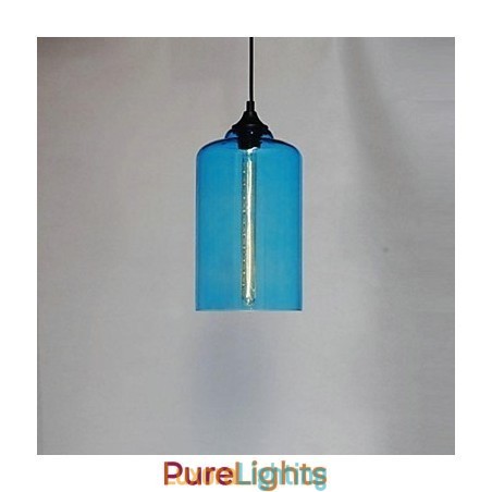 Designer Touch Decorative Bottle Design Pendant 1 Light Concise Iron Painting