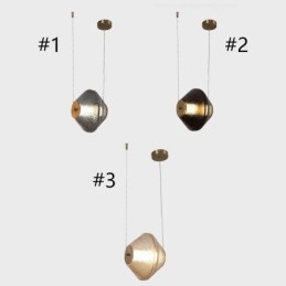 Designer Touch Decorative Pendant Light Modern Simple Single Glass Small Ceiling Light