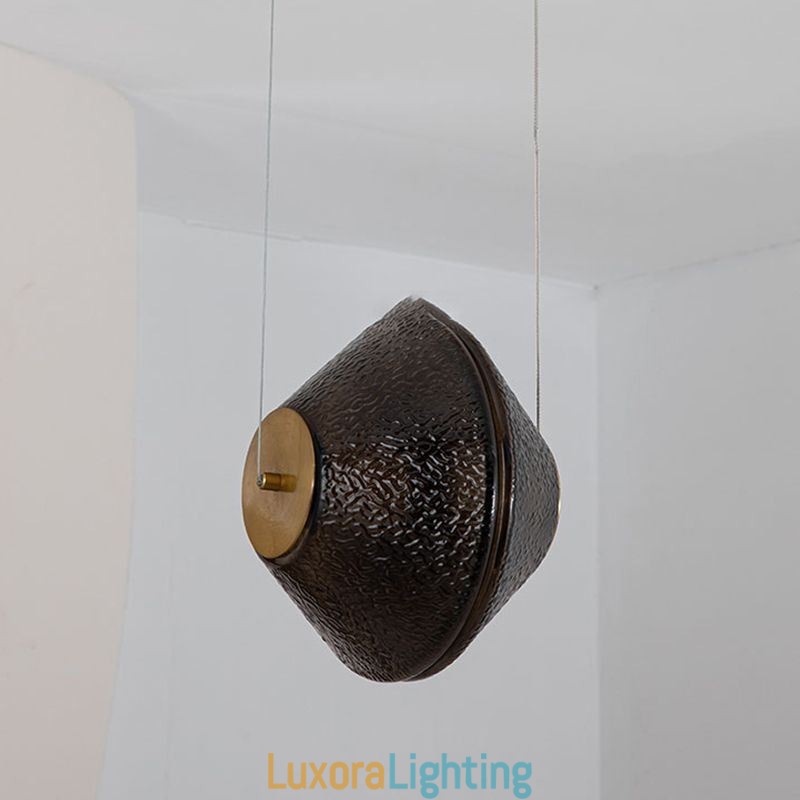 Designer Touch Decorative Pendant Light Modern Simple Single Glass Small Ceiling Light