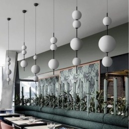 Designer Touch Decorative Pendant Light Modern Minimalist Magic Beans Molecule Ceiling Light