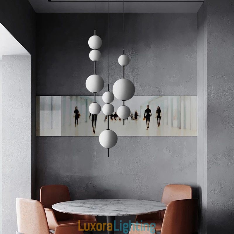 Designer Touch Decorative Pendant Light Modern Minimalist Magic Beans Molecule Ceiling Light