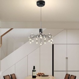 Designer Touch Decorative Pendant Light Nordic Creative Natural White Ceiling Light 14 Lights