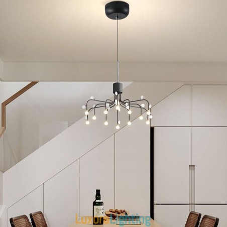 Designer Touch Decorative Pendant Light Nordic Creative Natural White Ceiling Light 14 Lights