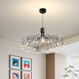 Designer Touch Decorative Pendant Light Nordic Creative Natural White Ceiling Light 30 Lights