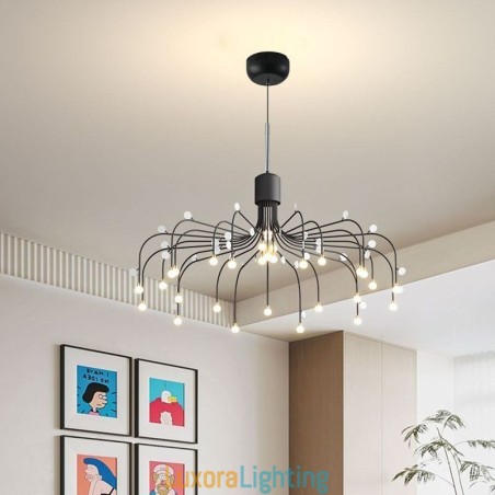 Designer Touch Decorative Pendant Light Nordic Creative Natural White Ceiling Light 30 Lights