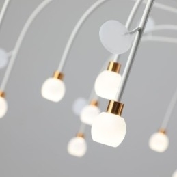 Designer Touch Decorative Pendant Light Nordic Creative Natural White Ceiling Light 30 Lights