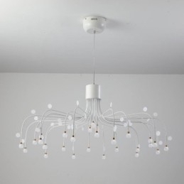 Designer Touch Decorative Pendant Light Nordic Creative Natural White Ceiling Light 30 Lights