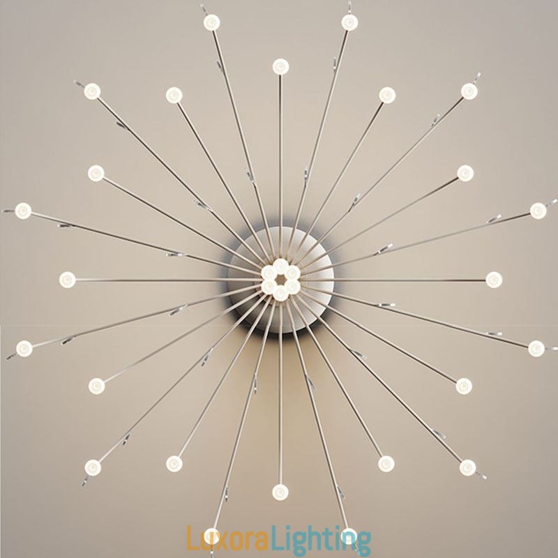 Designer Touch Decorative Pendant Light Nordic Creative Natural White Ceiling Light 30 Lights