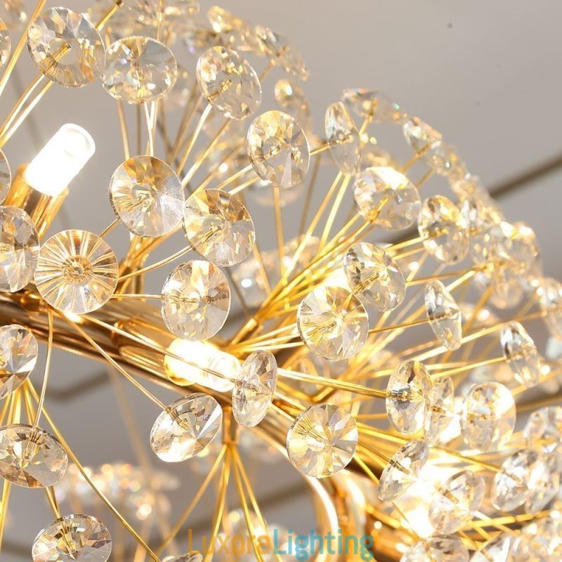 Designer Touch Decorative Pendant Light Modern Minimalist Wrought Iron Circular Sun Flower Ceiling Light