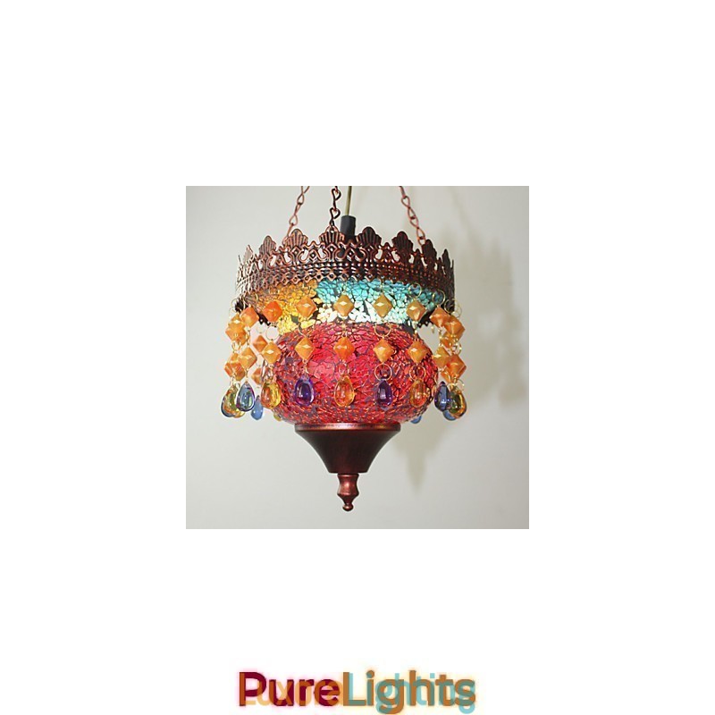 Designer Touch Decorative Christmas Card Lnternet Cafe Retro Art Chandelier Industrial Garden