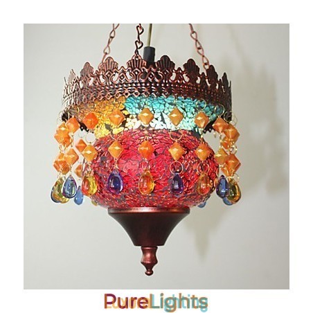 Designer Touch Decorative Christmas Card Lnternet Cafe Retro Art Chandelier Industrial Garden