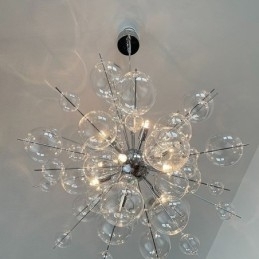 Designer Touch Decorative Modern Pendant Light Minimalist Bubble Glass Ceiling Light