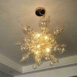 Designer Touch Decorative Modern Pendant Light Minimalist Bubble Glass Ceiling Light