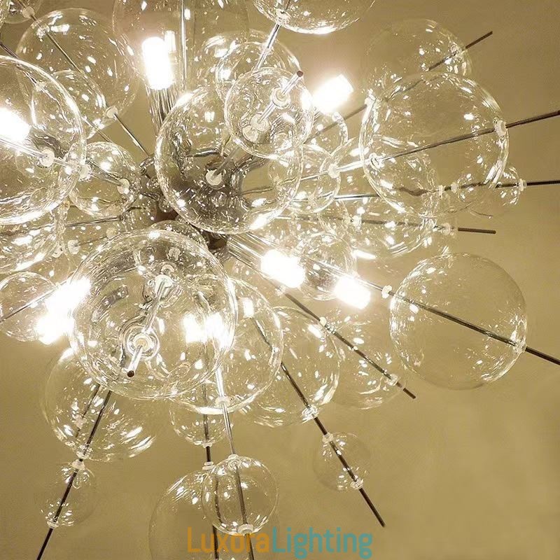 Designer Touch Decorative Modern Pendant Light Minimalist Bubble Glass Ceiling Light