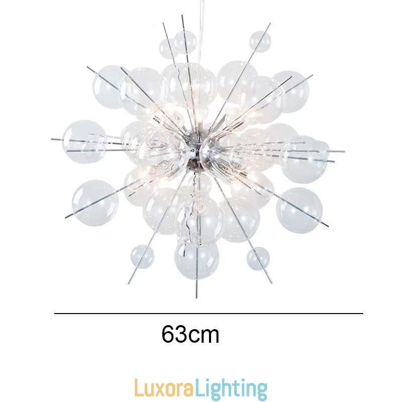 Designer Touch Decorative Modern Pendant Light Minimalist Bubble Glass Ceiling Light