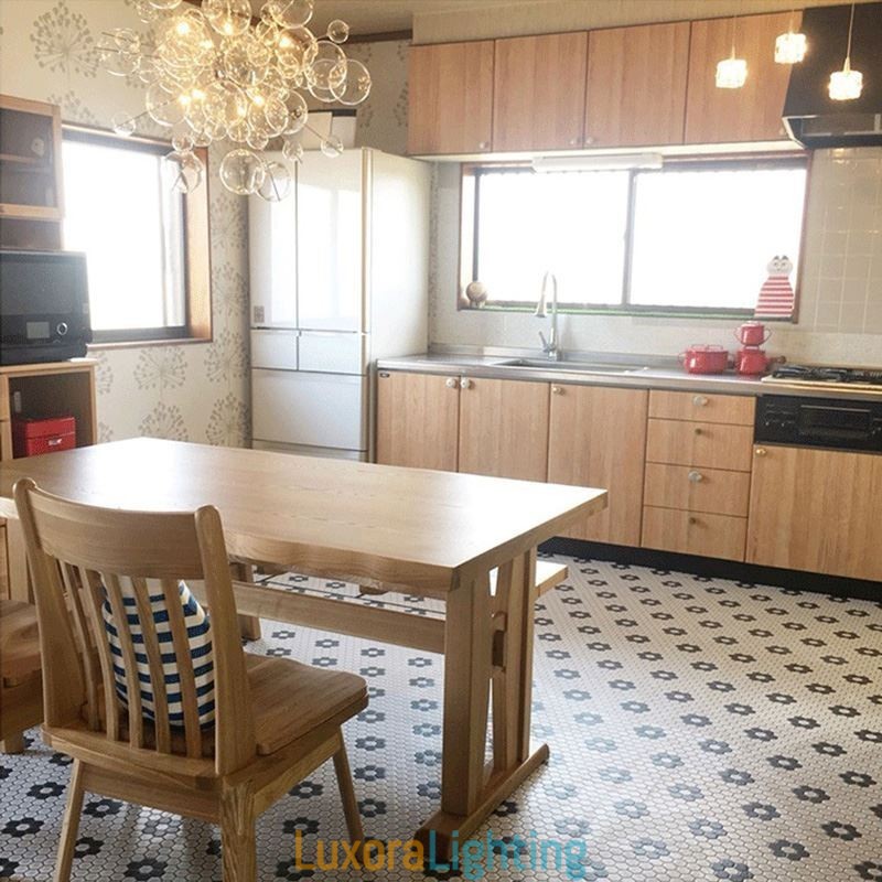 Designer Touch Decorative Modern Pendant Light Minimalist Bubble Glass Ceiling Light