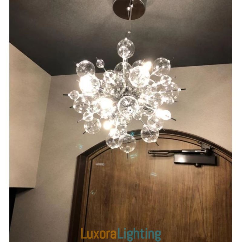 Designer Touch Decorative Modern Pendant Light Minimalist Bubble Glass Ceiling Light