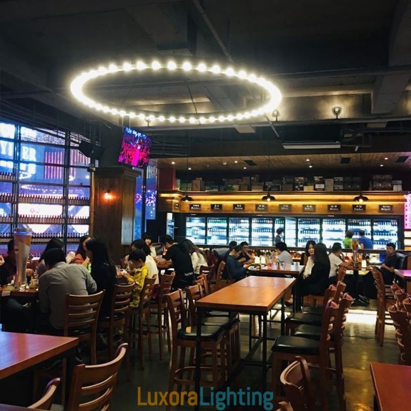 Designer Touch Decorative American Pendant Light Retro Wrought Iron Decoration Ceiling Light