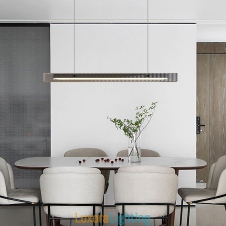 Designer Touch Decorative Pendant Light 100CM Glass Ceiling Light Stepless Dimmable With Remote Control