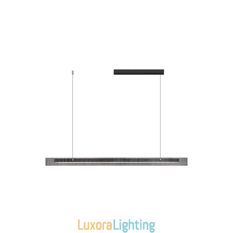 Designer Touch Decorative Pendant Light 100CM Glass Ceiling Light Stepless Dimmable With Remote Control