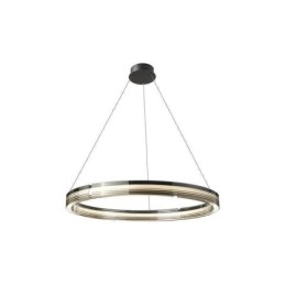 Designer Touch Decorative Pendant Light 60 80CM Circle Glass Ceiling Lamps Trichromatic Dimming