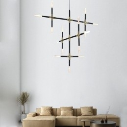 Designer Touch Decorative Pendant Light Splicing Warm White Creative Ceiling Light DIY Combination Lamp