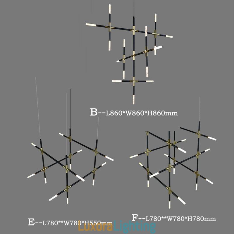 Designer Touch Decorative Pendant Light Splicing Warm White Creative Ceiling Light DIY Combination Lamp