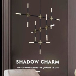 Designer Touch Decorative Pendant Light Splicing Warm White Creative Ceiling Light DIY Combination Lamp