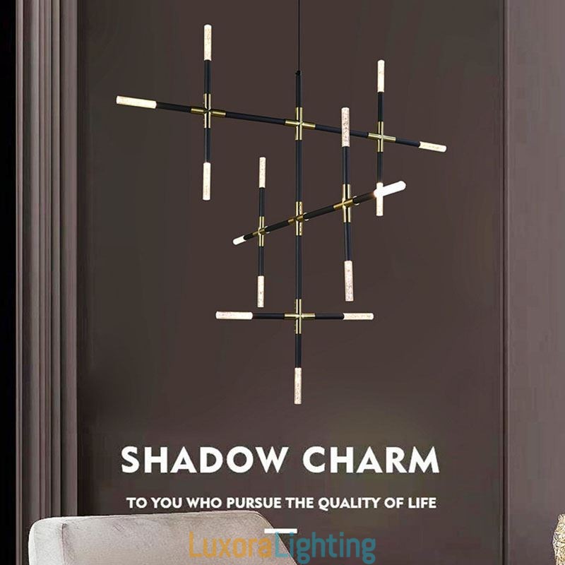 Designer Touch Decorative Pendant Light Splicing Warm White Creative Ceiling Light DIY Combination Lamp