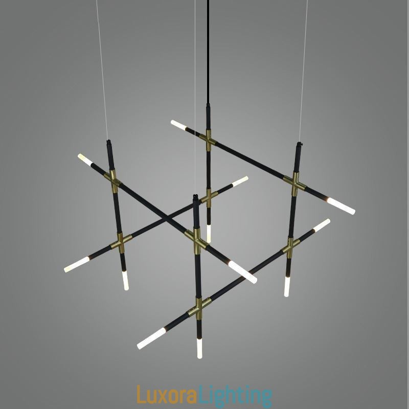 Designer Touch Decorative Pendant Light Splicing Warm White Creative Ceiling Light DIY Combination Lamp