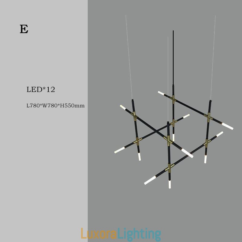 Designer Touch Decorative Pendant Light Splicing Warm White Creative Ceiling Light DIY Combination Lamp