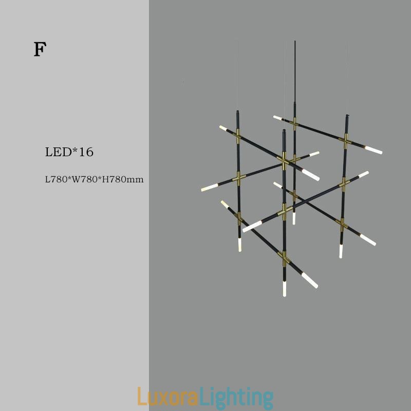 Designer Touch Decorative Pendant Light Splicing Warm White Creative Ceiling Light DIY Combination Lamp