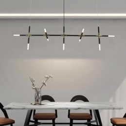 Designer Touch Decorative Simple Pendant Light Creative Splicing Warm White Ceiling Light DIY Combination Lamp