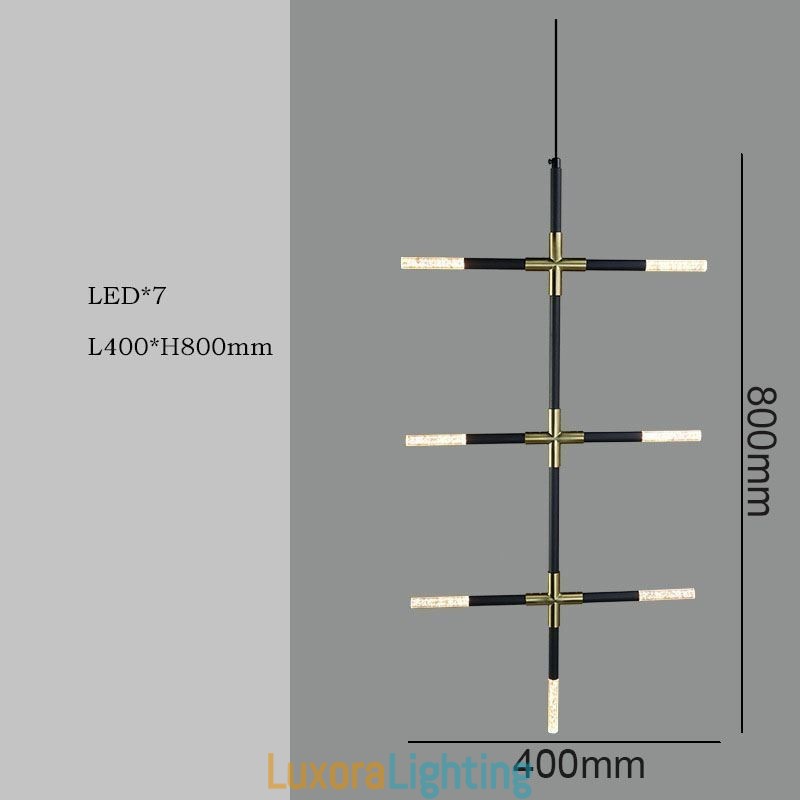 Designer Touch Decorative Simple Pendant Light Creative Splicing Warm White Ceiling Light DIY Combination Lamp