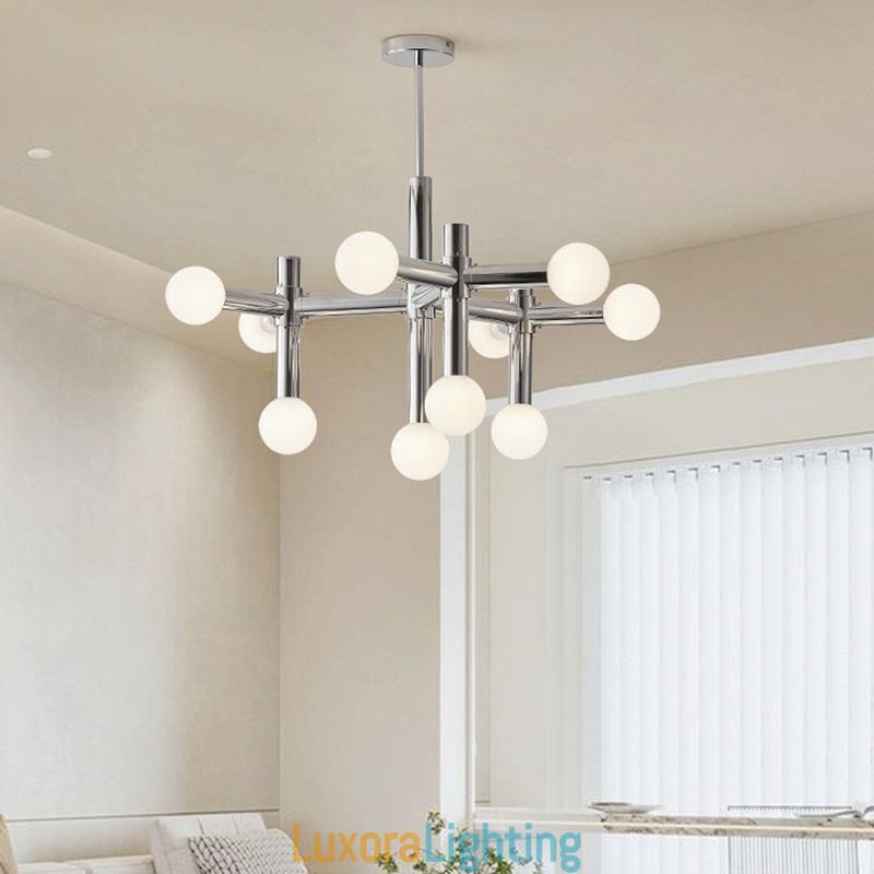 Designer Touch Decorative Simple Pendant Light Wrought Iron Magic Beans Molecule Ceiling Light