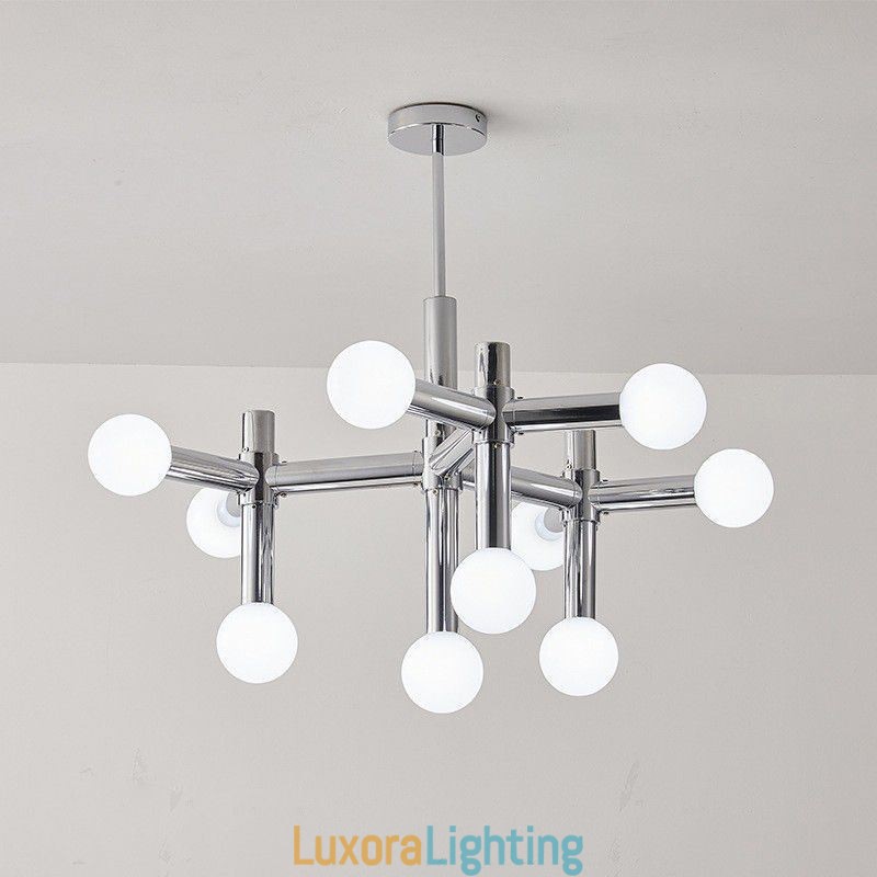 Designer Touch Decorative Simple Pendant Light Wrought Iron Magic Beans Molecule Ceiling Light