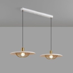 Designer Touch Decorative Nordic Pendant Light Creative Wrought Iron Disc Ceiling Light