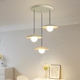 Designer Touch Decorative Nordic Pendant Creative Wrought Iron G9 Disc Ceiling Light