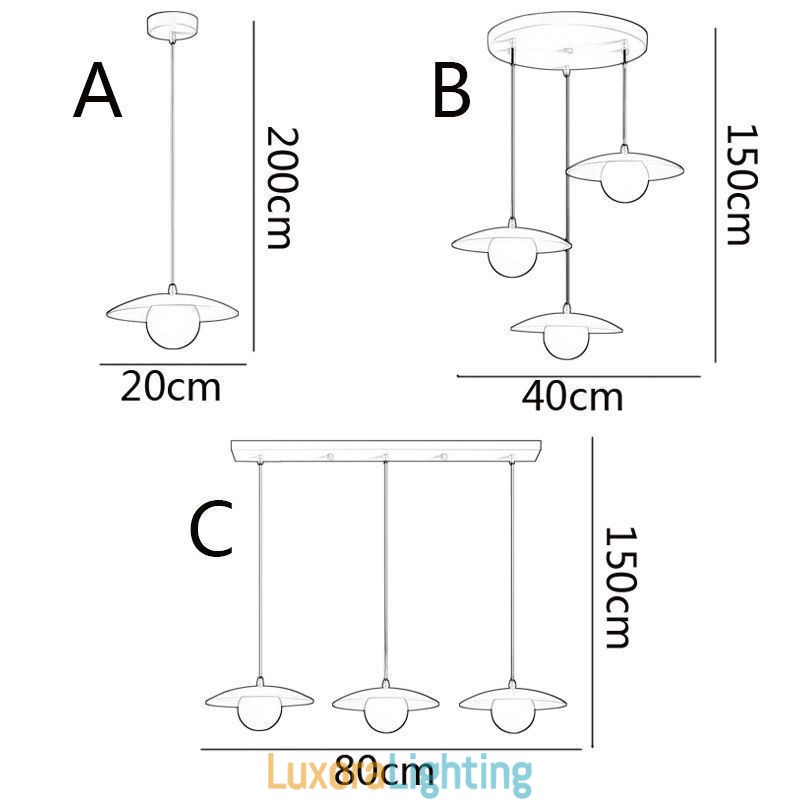 Designer Touch Decorative Nordic Pendant Creative Wrought Iron G9 Disc Ceiling Light