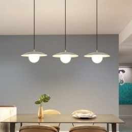 Designer Touch Decorative Nordic Pendant Creative Wrought Iron G9 Disc Ceiling Light